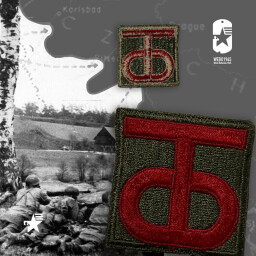 Originální nášivka US 90. pěší divize